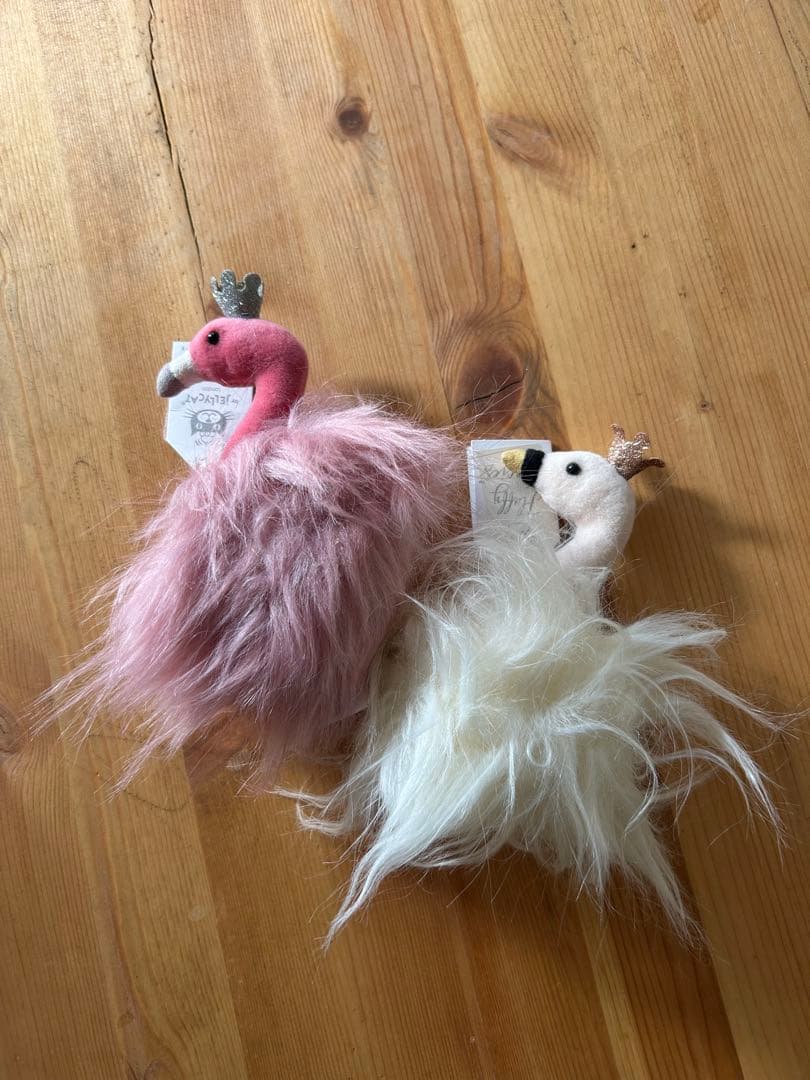 ジェリーキャット ぬいぐるみ フラミンゴ 鳥 5体セット タグ付き 新品未使用