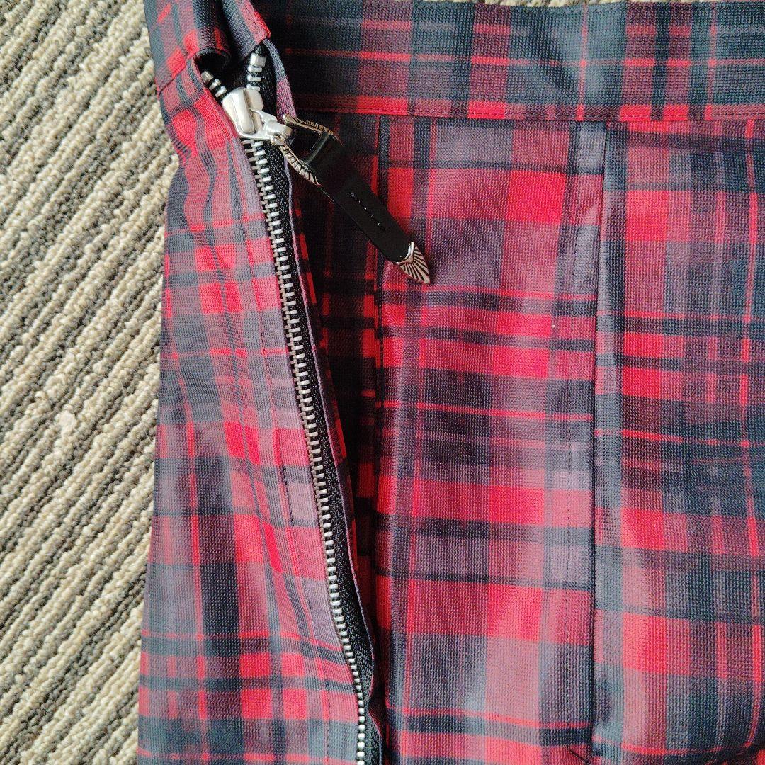 TOGA PULLA2024SSシアーチェックスカート