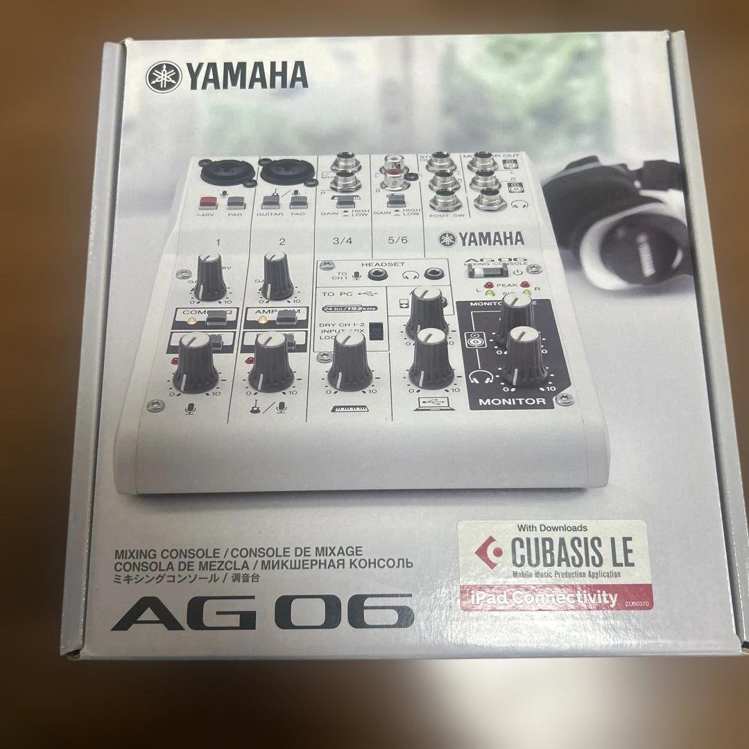 YAMAHA AG06 ミキシングコンソール