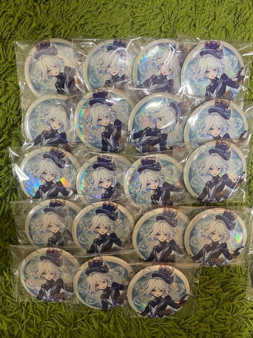 原神　フリーナ　缶バッジ 　セット　計38個