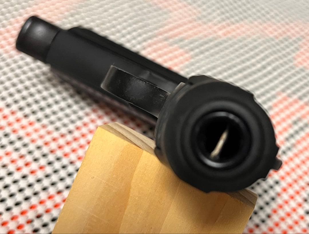 マルシン　ワルサーPPK/S HW ブラック　発火式モデルガン　キット完成品