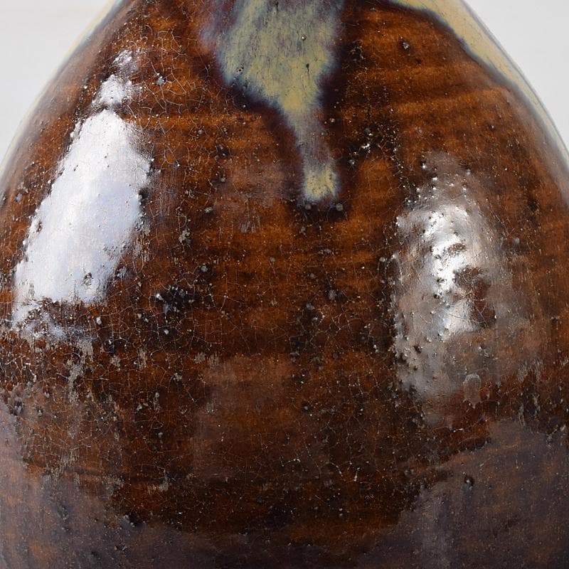 唐津焼　朝鮮唐津　徳利　一輪挿　時代箱付　M　R8248B