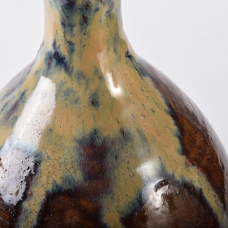 唐津焼　朝鮮唐津　徳利　一輪挿　時代箱付　M　R8248B