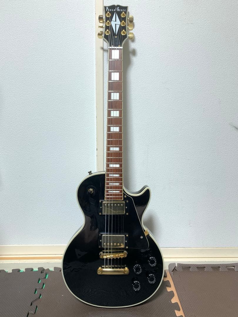 フォトジェニック Photo Genic LPC レスポールカスタム　黒