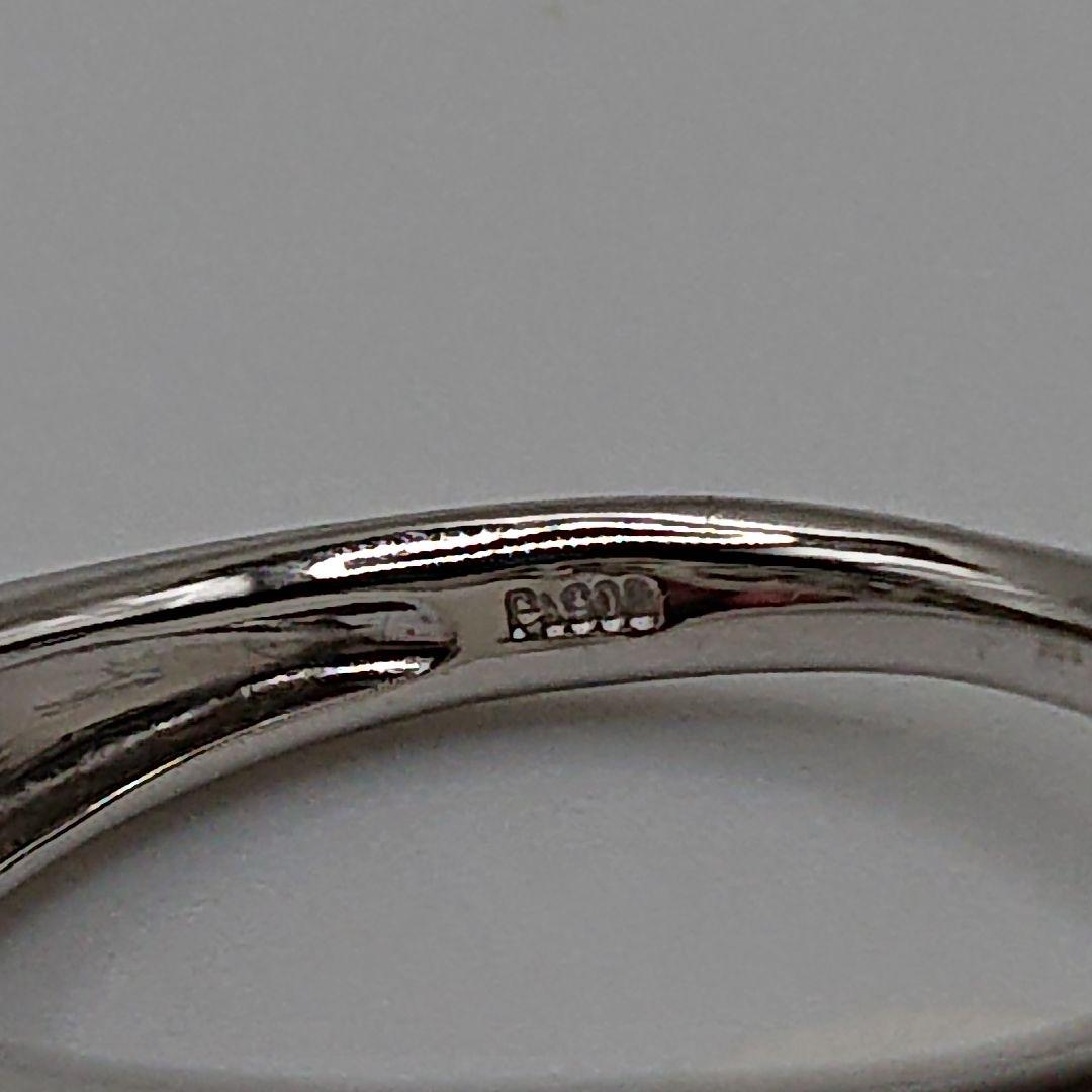 チョコママ様1カラット 真ん中マーキース 天然ダイヤモンドリング プラチナ900