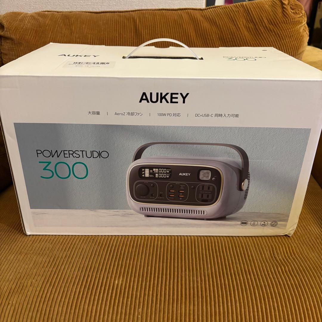 【美品】AUKEY 297WH ポータブル電源 PS-RE03