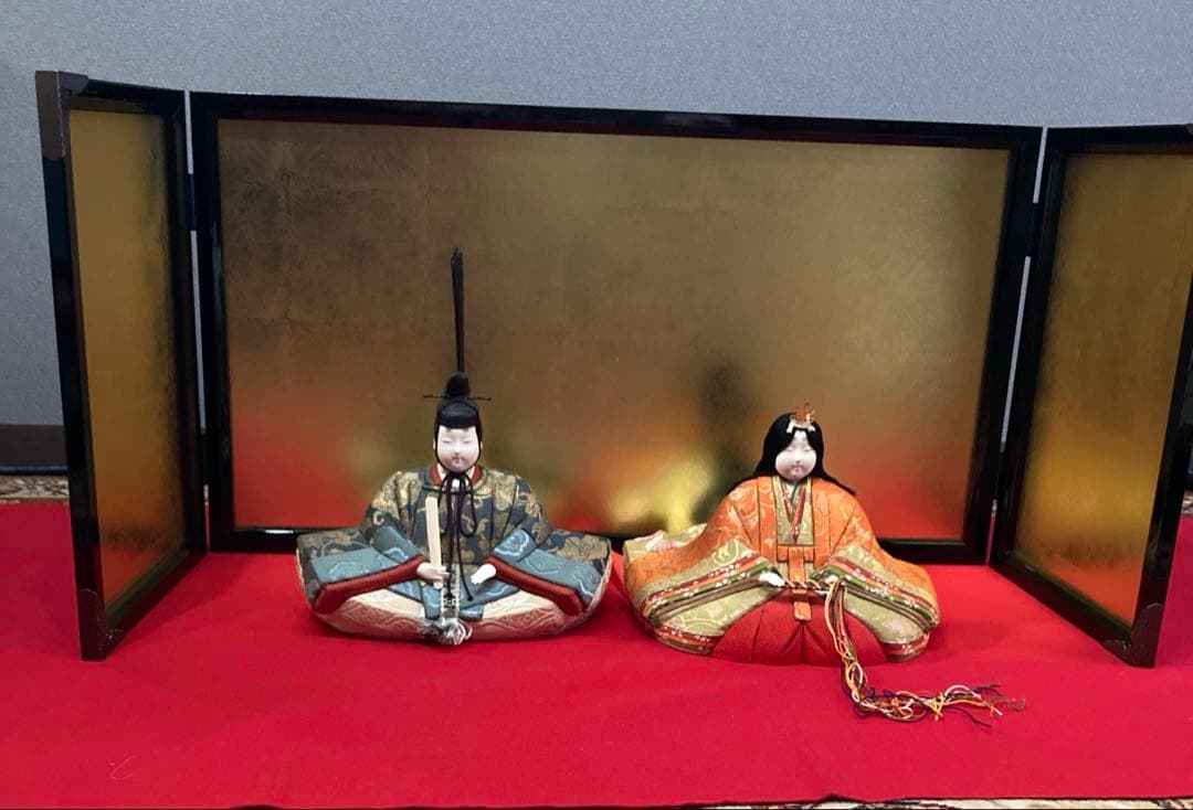 雛人形　真多呂人形　木目込　白鳳雛