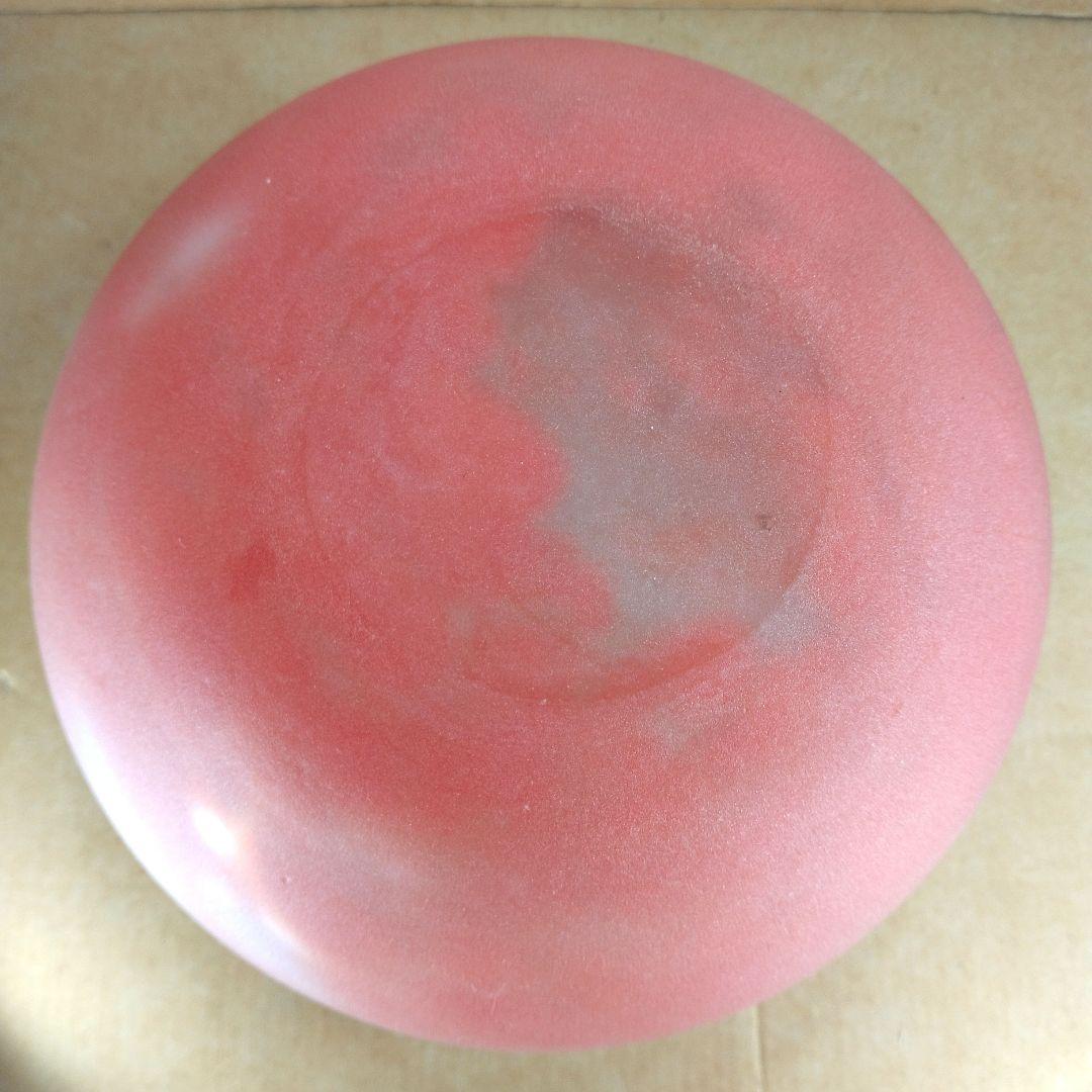 【本物保証】藤田喬平 手吹 花瓶(赤系,耳付) 共箱 美品