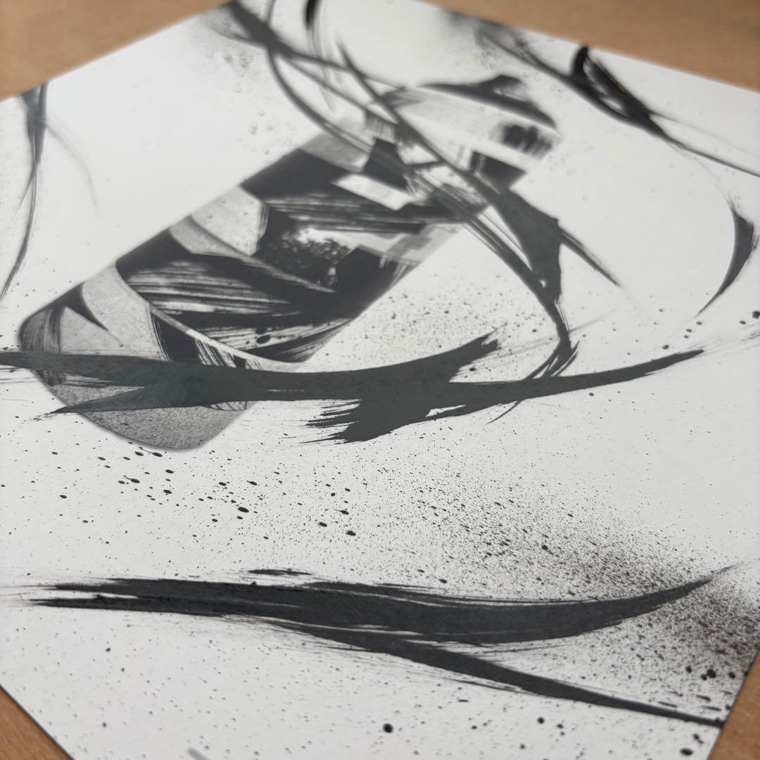 SHEONE 手仕上げDJ KRUSHプリント 1of1