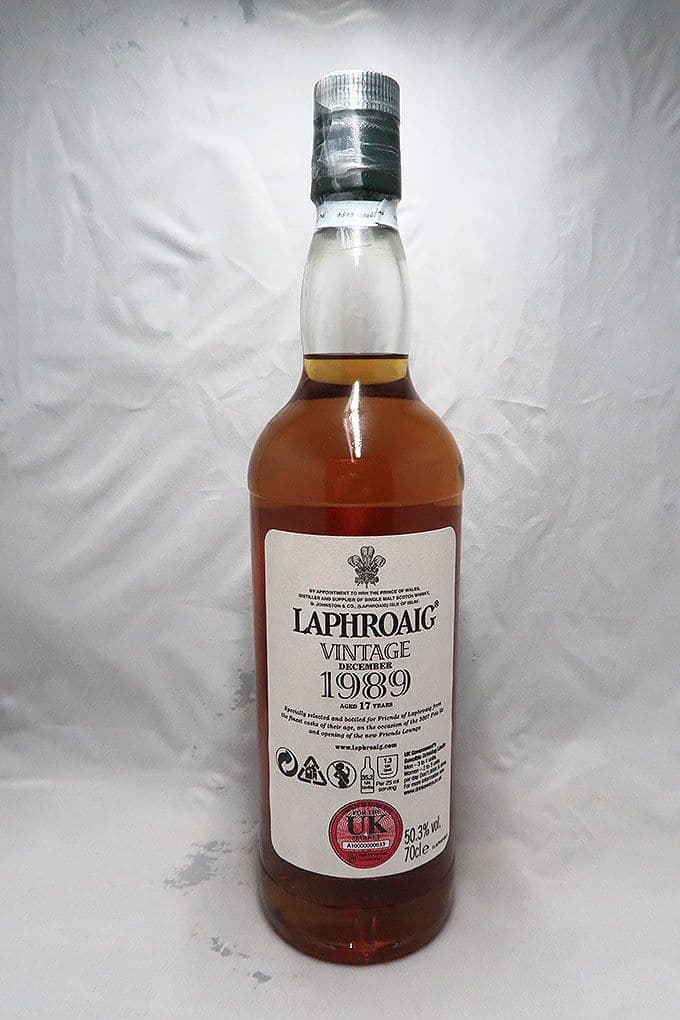 ラフロイグ１９８９ １７年 ２００７年アイラフェスティバルボトリング