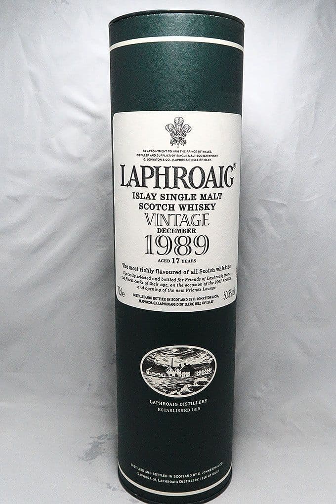 ラフロイグ１９８９ １７年 ２００７年アイラフェスティバルボトリング