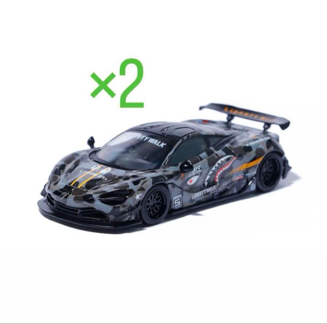 MINI GT LBWK ABC CAMO MCLARREN 720S ×2