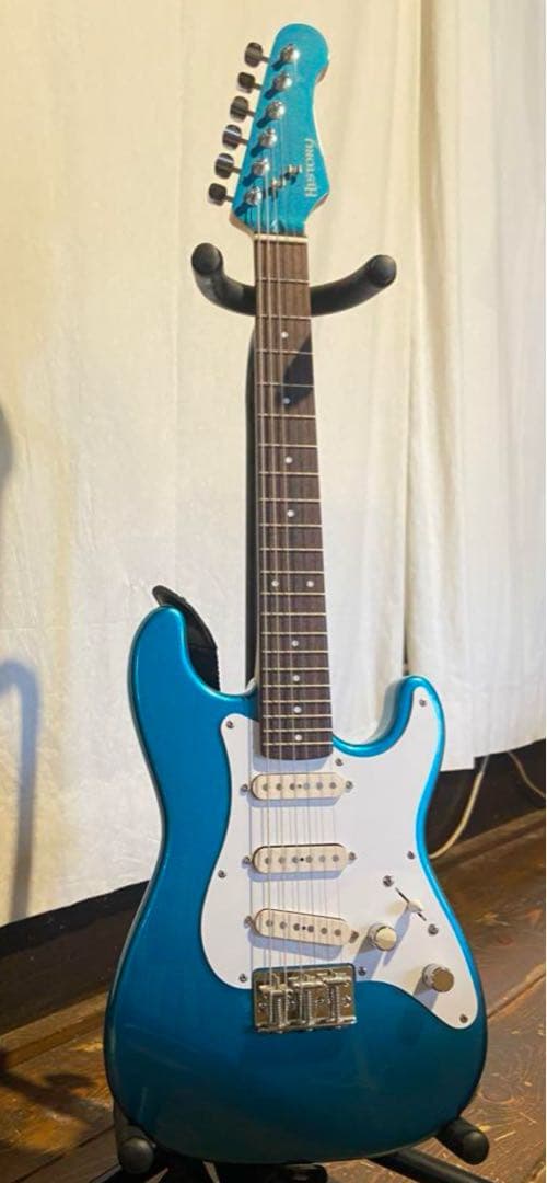 【値段応相談】 HISTORY 子供用 エレキギター 青