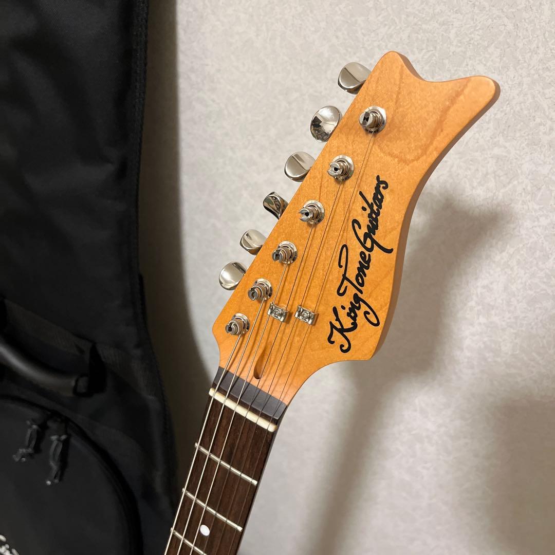 King Tone Guitars STS1E 国産ショートスケールギター