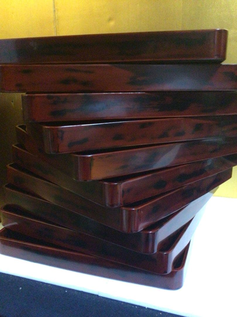 輪島塗 お膳 10客セット 共箱付き