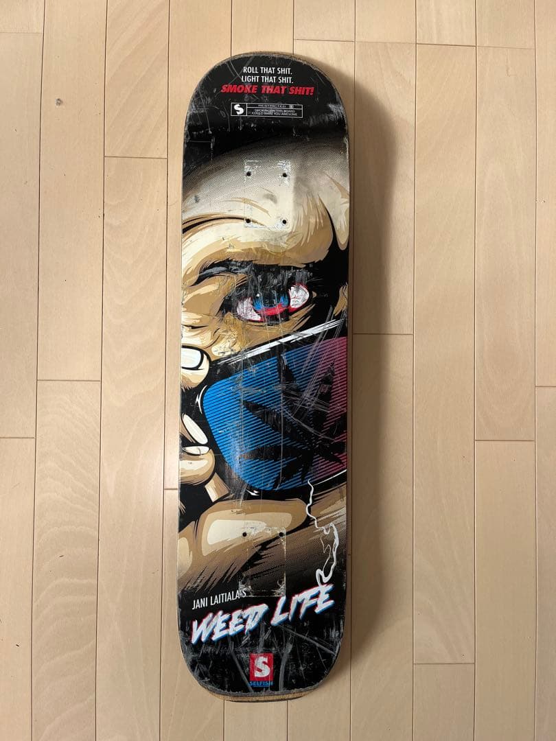 【本日限定】スケボーデッキ 板のみ 6枚セット♡車輪なし♪傷あり＊インテリア◎