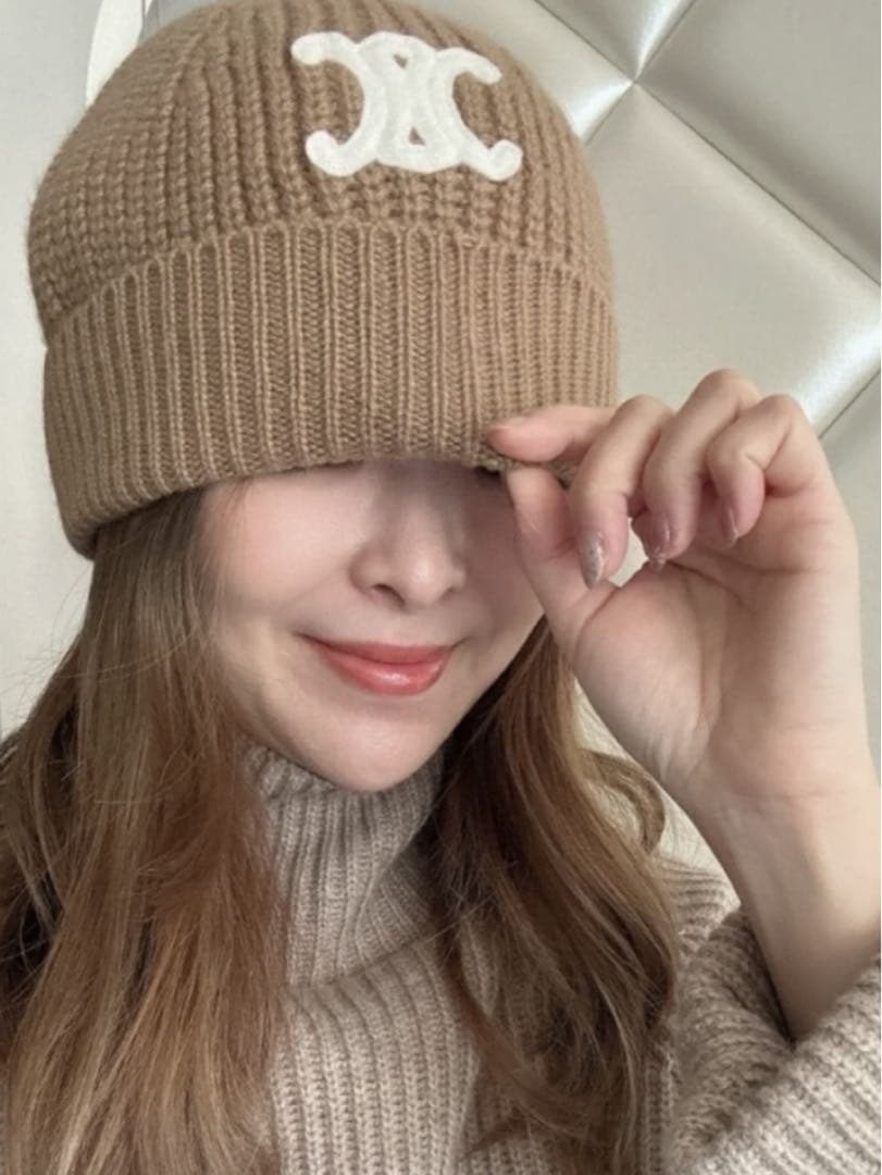 専用です⭐︎CELINE トリオンフ カシミアニット帽