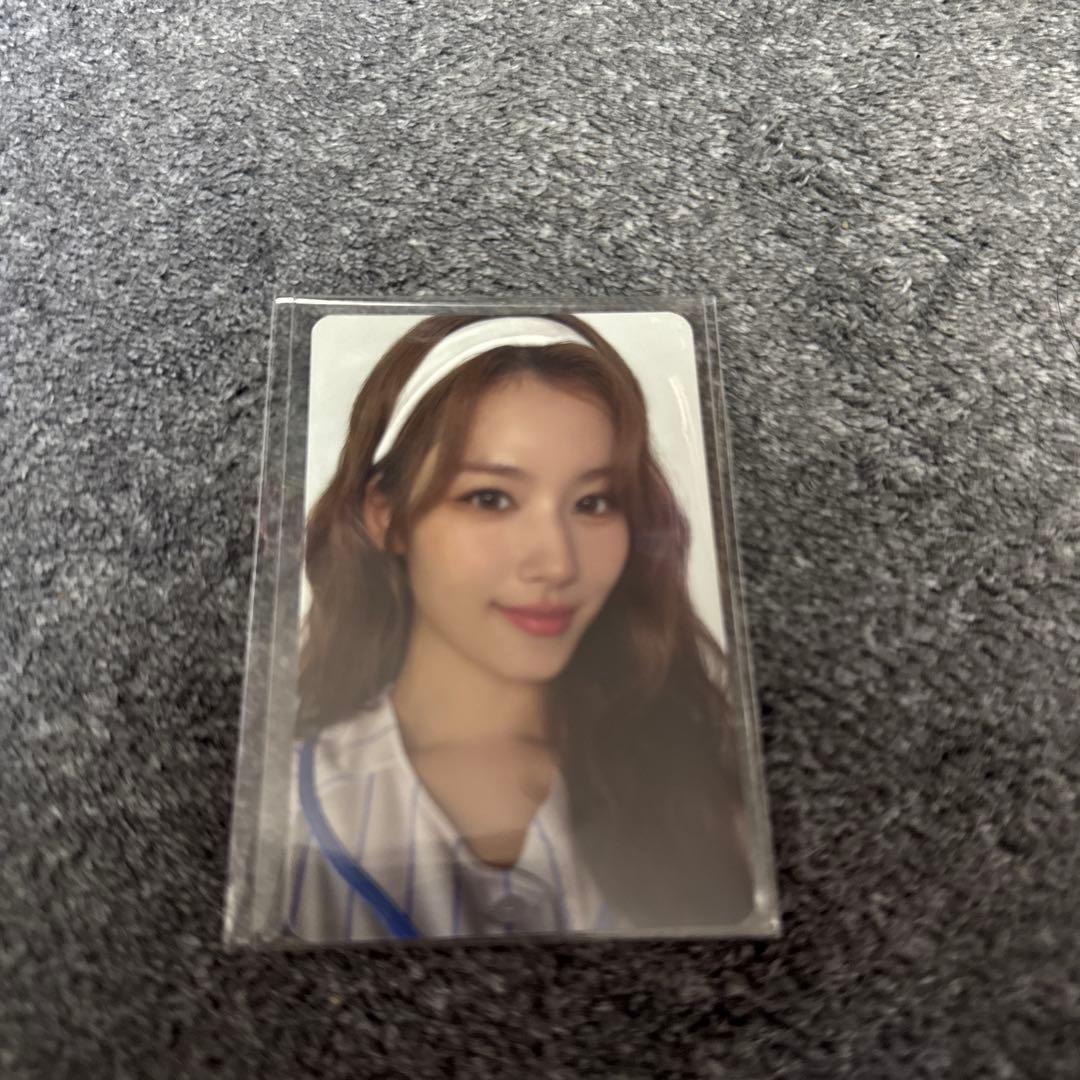 TWICE  9ROUND ユニフォーム サナ トレカ付き