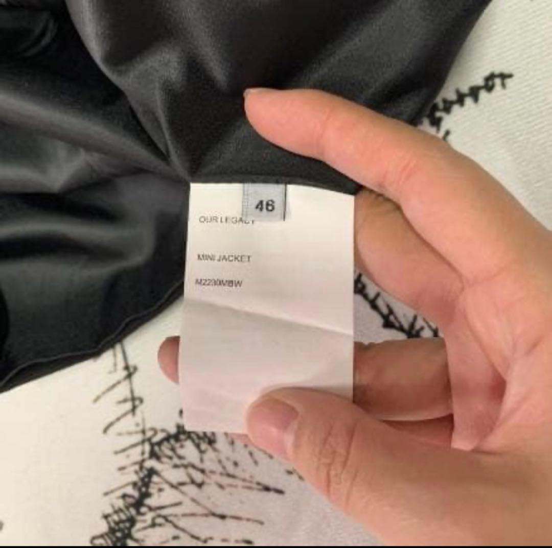 OUR LEGACY mini jacket 46サイズ