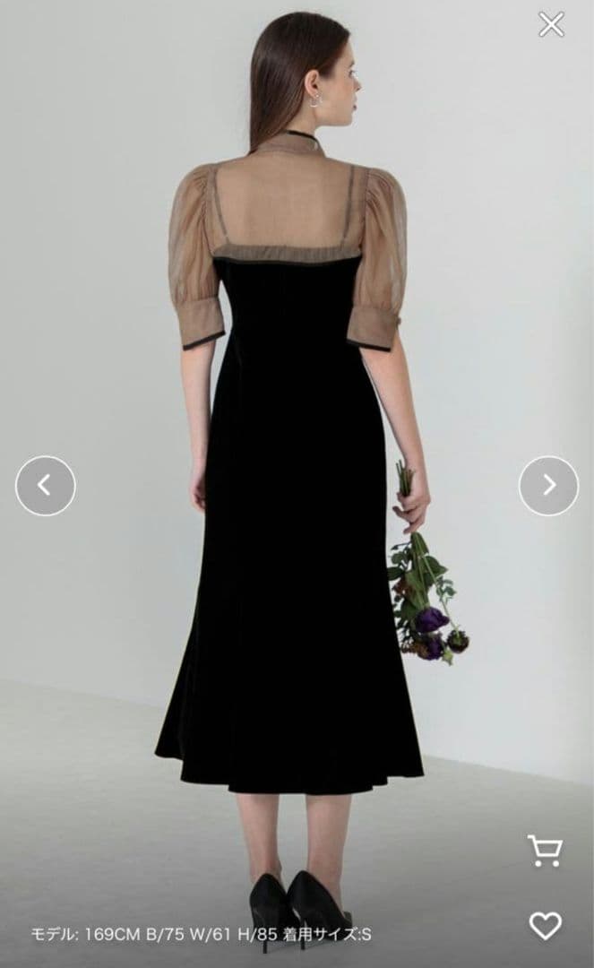 Laja 結婚式　二次会　花柄ボレロワンピースセットアップワンピースドレス 2点