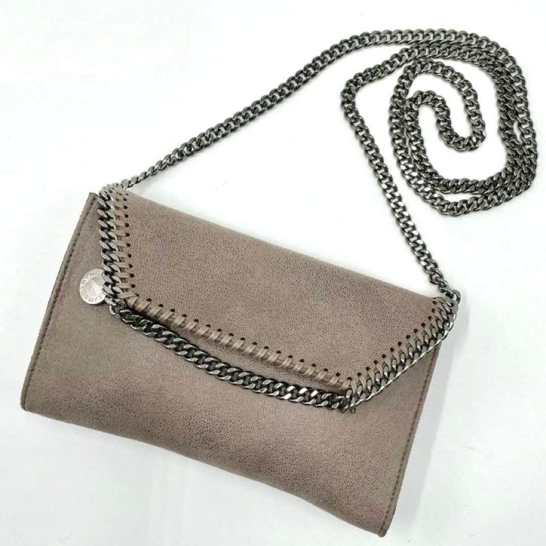 【極美品】 ステラマッカートニー ファラベラ ショルダーバッグ ベージュ