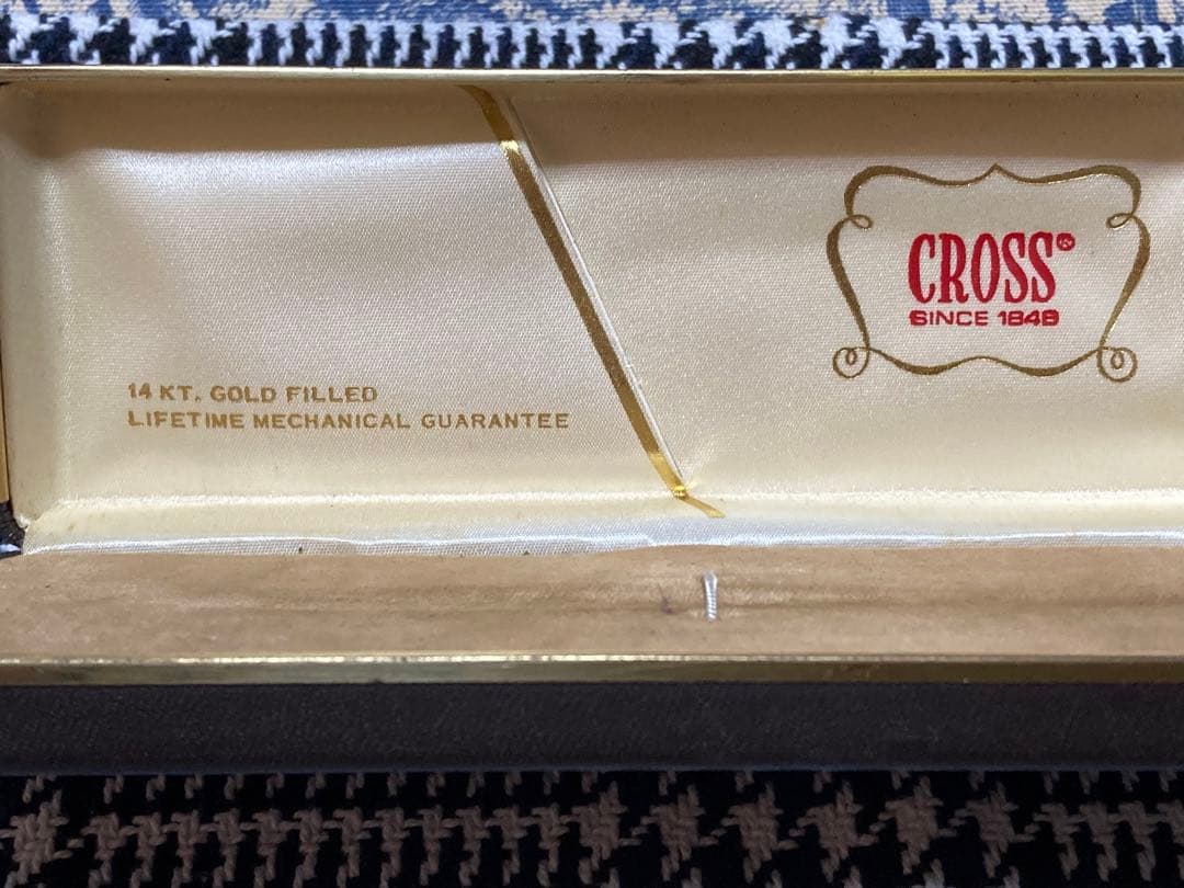 CROSS クロスボールペン14K 14金 ケース 英語説明書付き 旧ロゴ 希少