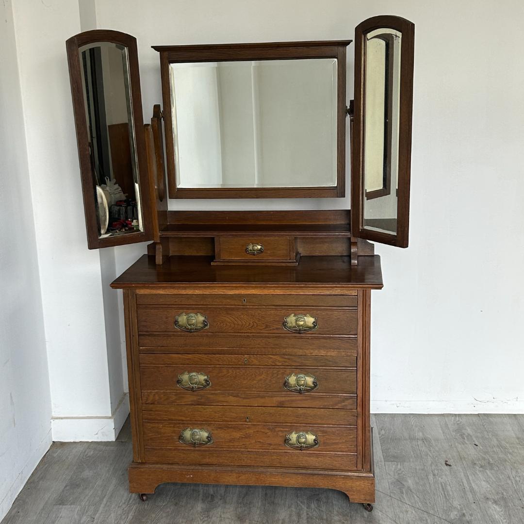 イギリス アンティーク家具 ドレッシングチェスト たんす 1930年頃 801A