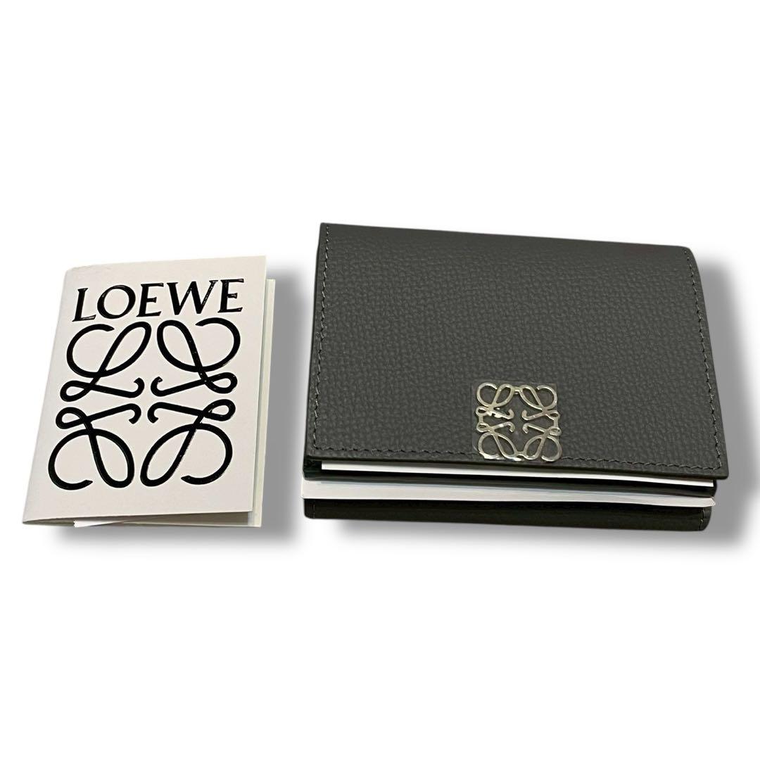 #*o様 【新品】ロエベ アナグラムトライフォールドウォレット 3つ折り財布 グ