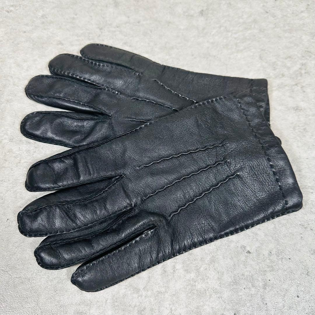 デンツ 手袋 グローブ メンズ DENTS レザー カシミヤ カシミア