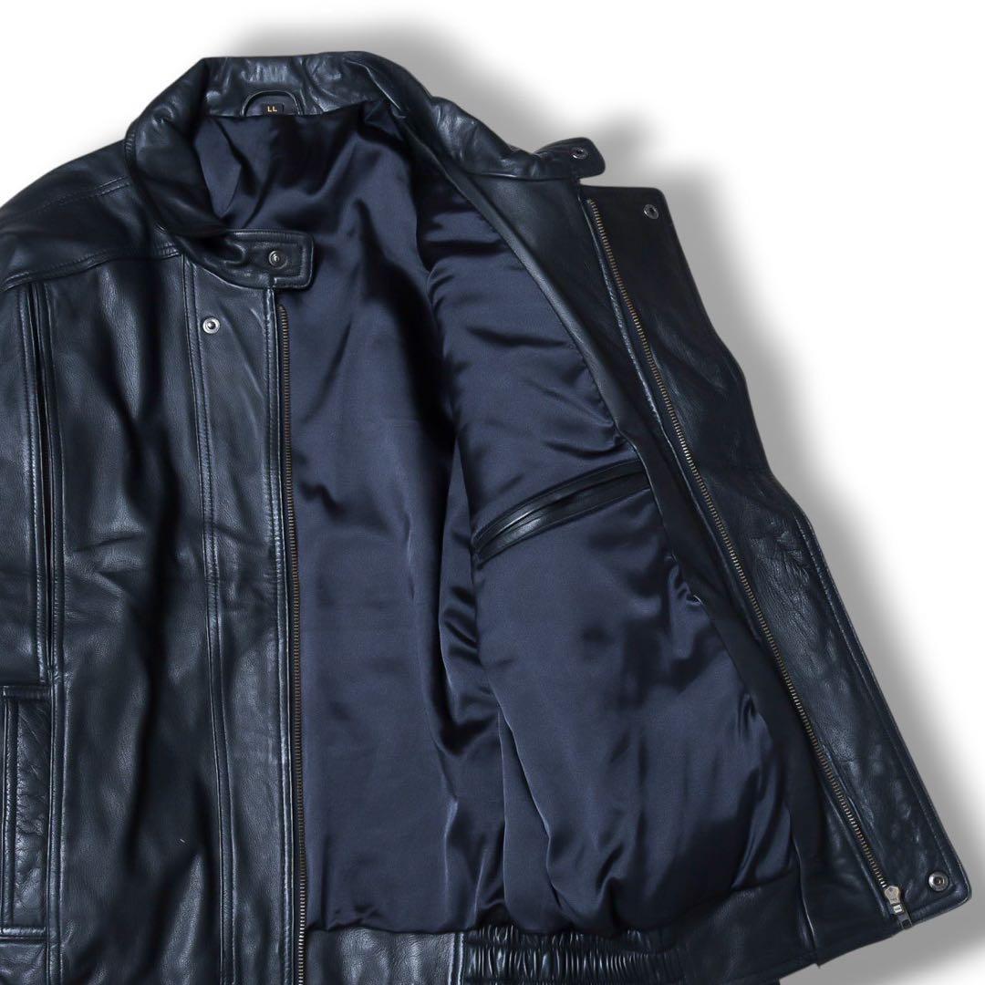 A-2 ショート丈 フライト レザージャケット ブルゾン ライダース 本革 羊