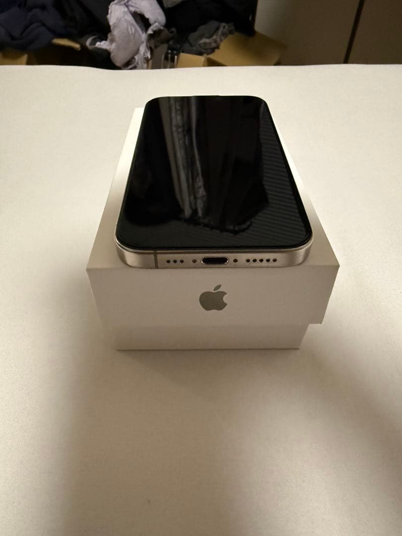 【超美品】SIMフリー修理歴無し/Apple iPhone15Pro 256GB