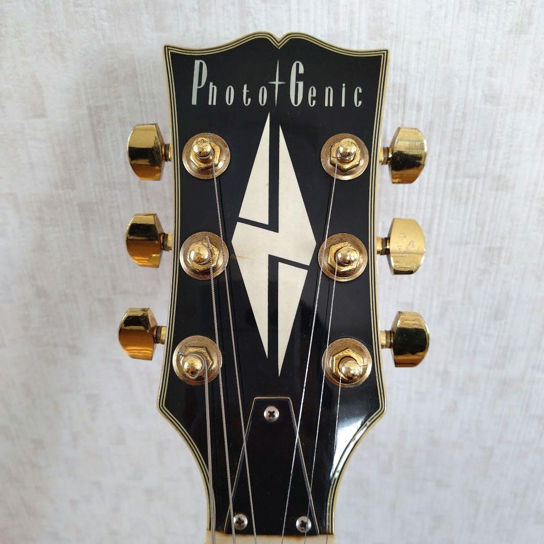 Photo Genic フォトジェニック エレキギター レスポール ブラック