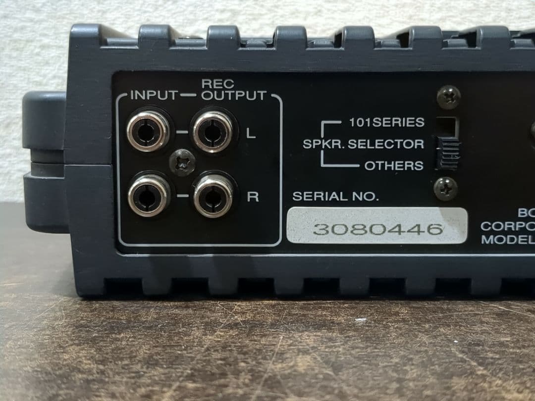 【動作品】BOSE 1705Ⅱ　パワーアンプ　オーディオ機器　M2292