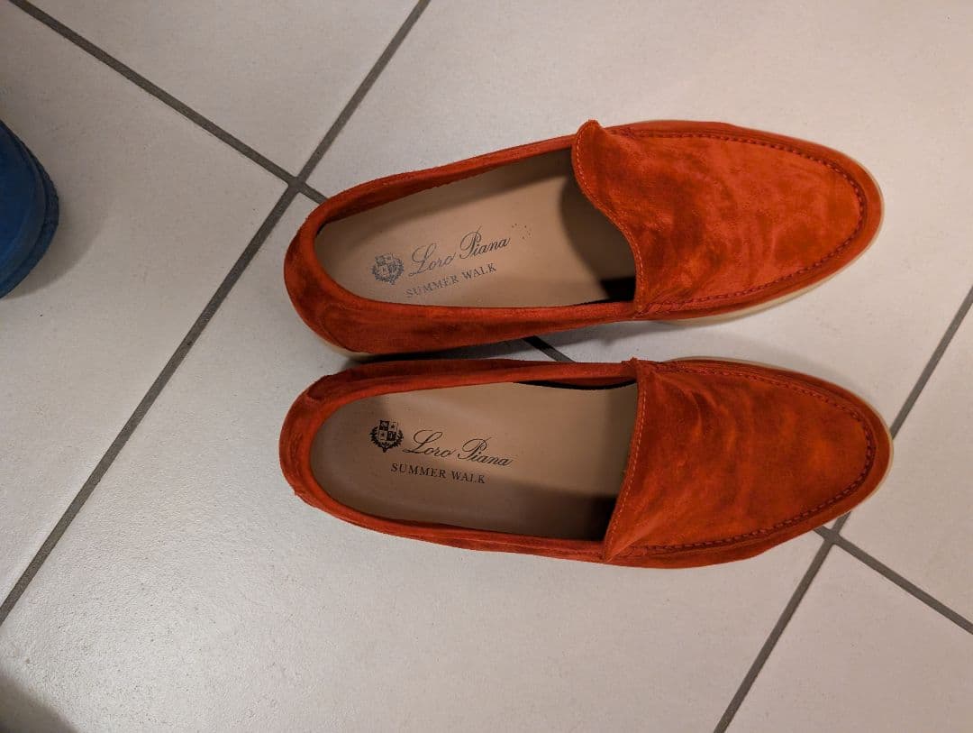 ロロピアーナ 43 summer walk モカシン スリッポン