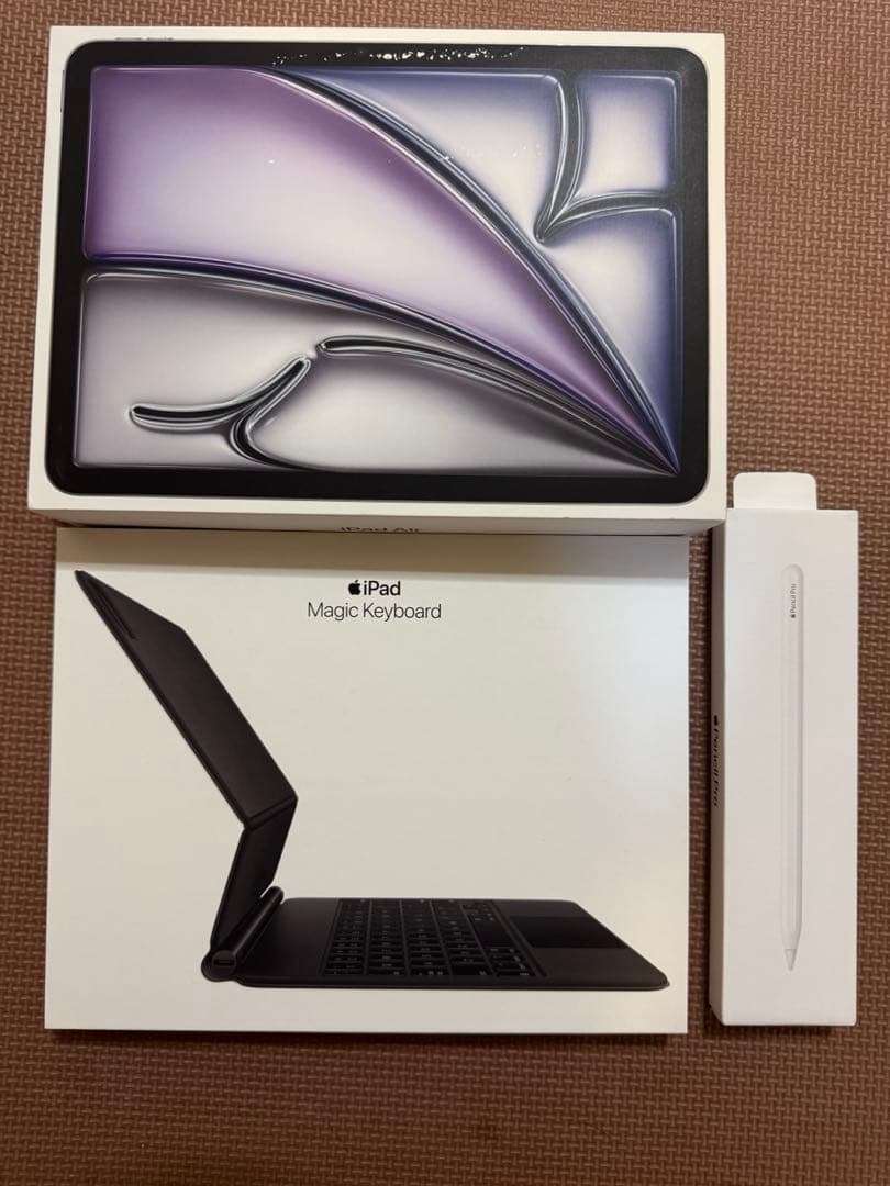 iPadAir第6世代128GB11インチkeyboard+ pencilpro