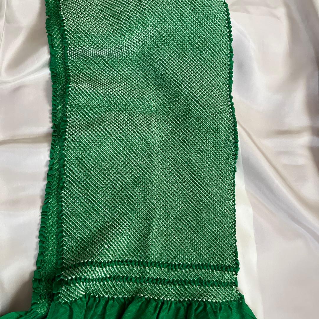 振袖セット　帯、帯締め、帯揚げ、重ね襟　　身丈165 裄丈70 袖丈113