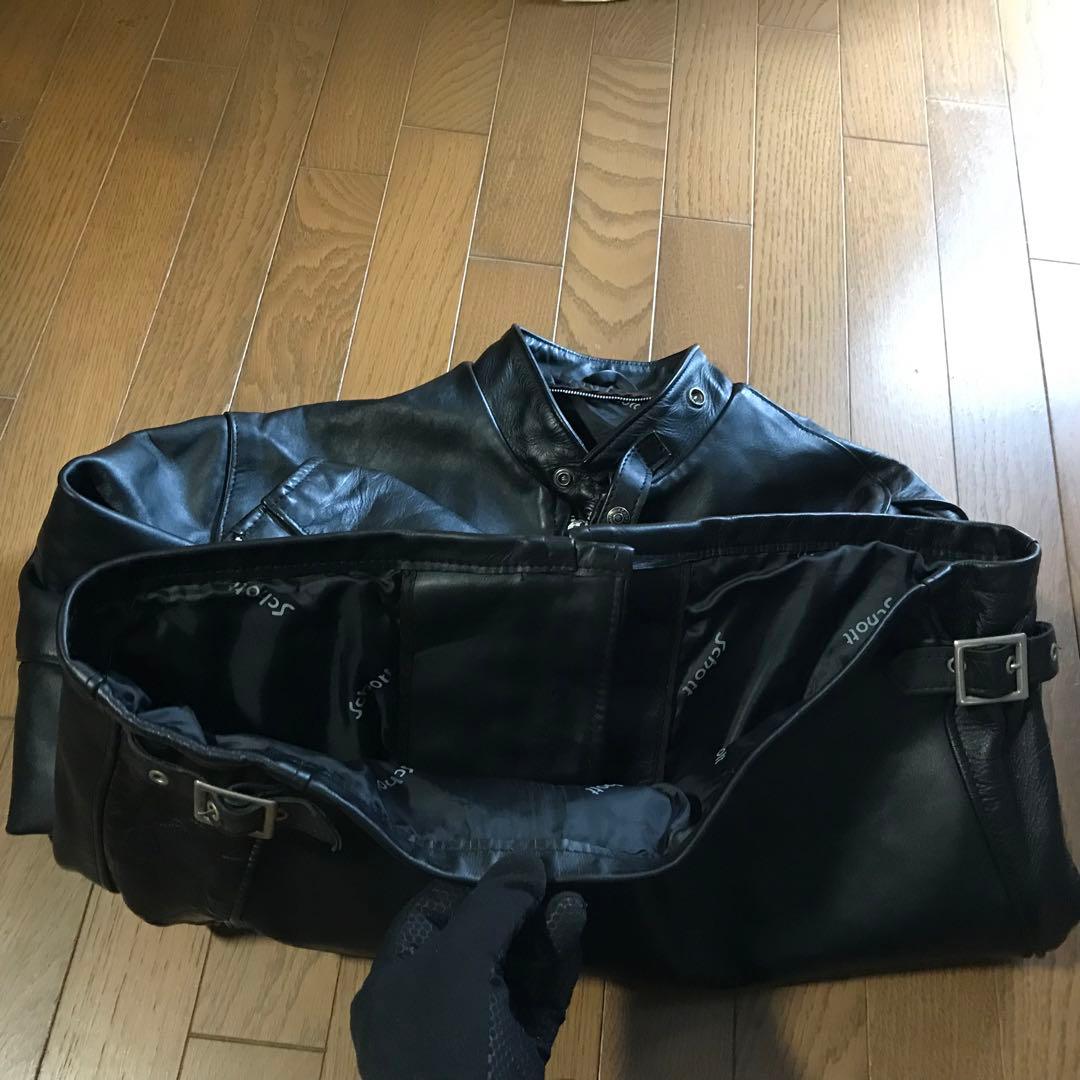 Schott 641 シングルライダース レザージャケット 44サイズ