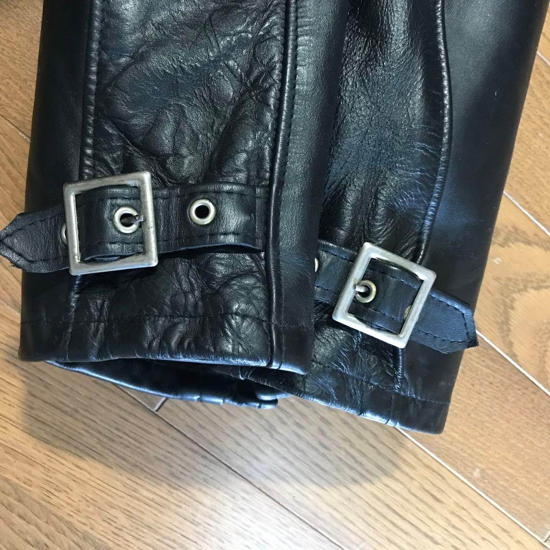 Schott 641 シングルライダース レザージャケット 44サイズ