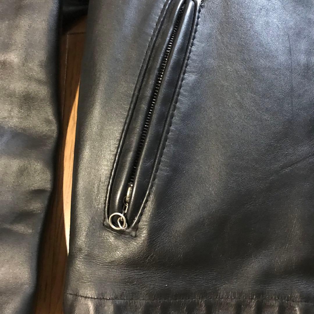 Schott 641 シングルライダース レザージャケット 44サイズ