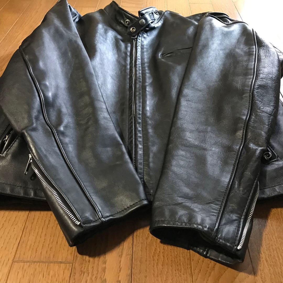 Schott 641 シングルライダース レザージャケット 44サイズ