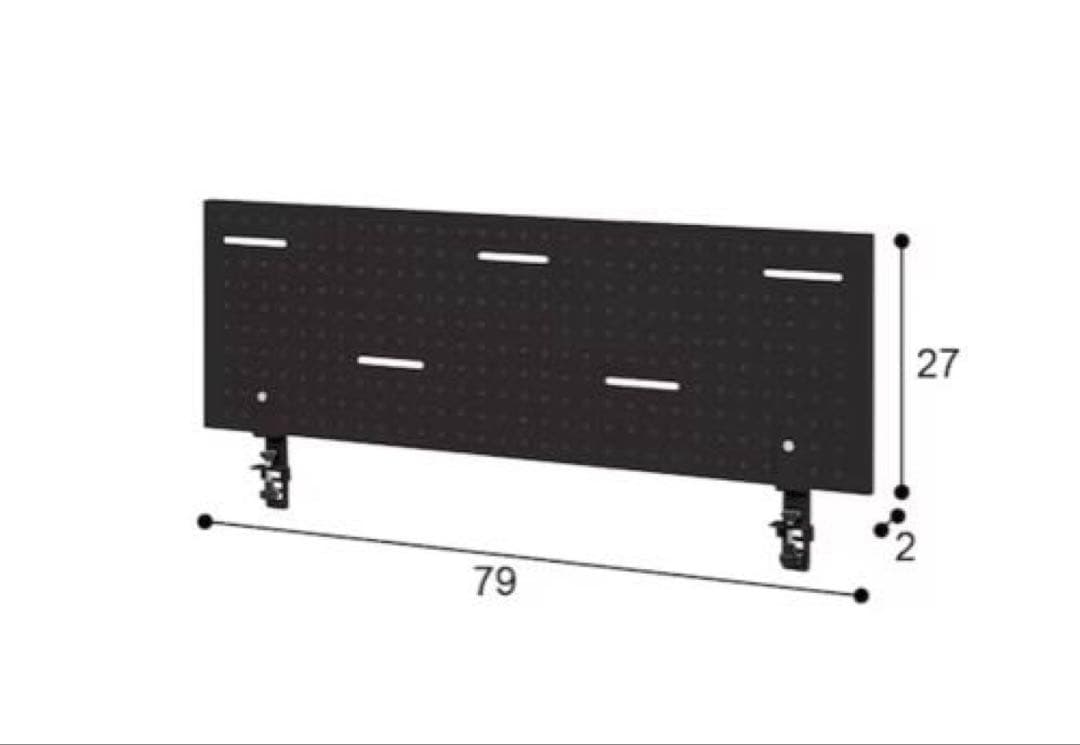 【送料無料】ニトリ　システムデスク (ZK002 110 MBR)＋デスクパネル