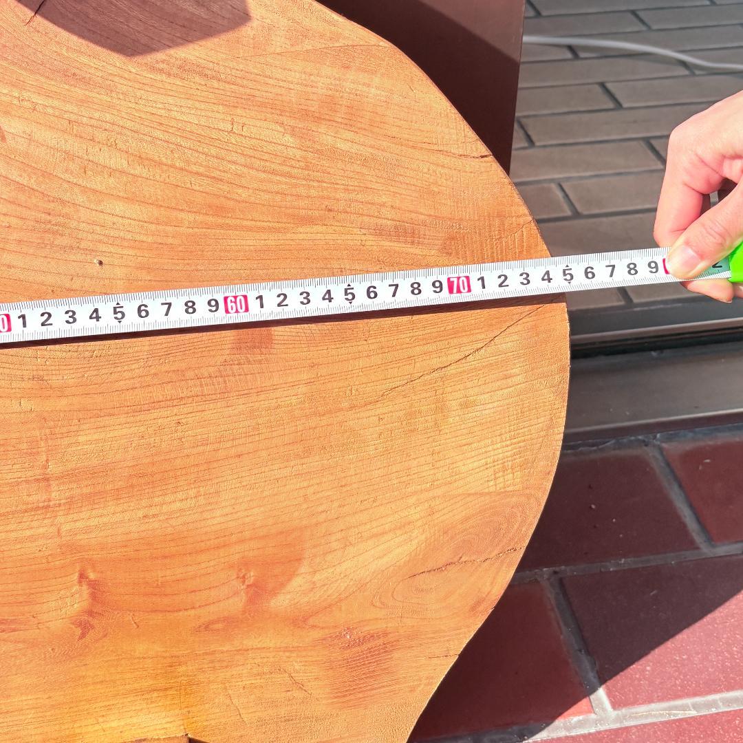 レトロ 木製 天然木 一枚板 脚付き 花台 座卓 台座 飾り台 無垢 道具