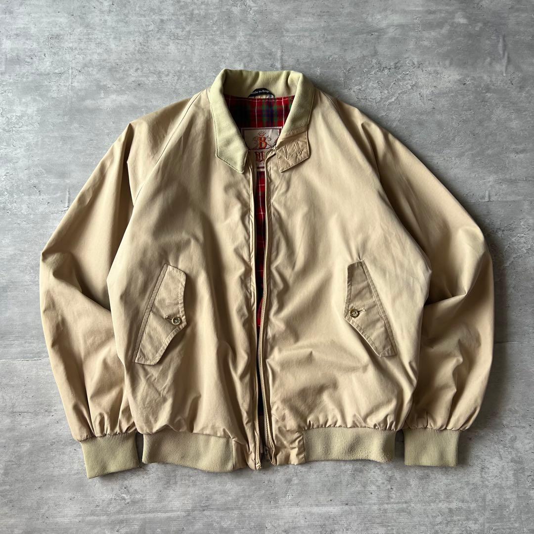 【ハリントンジャケット、人気カラー】バラクータ古着ジャケットイングランド製42.