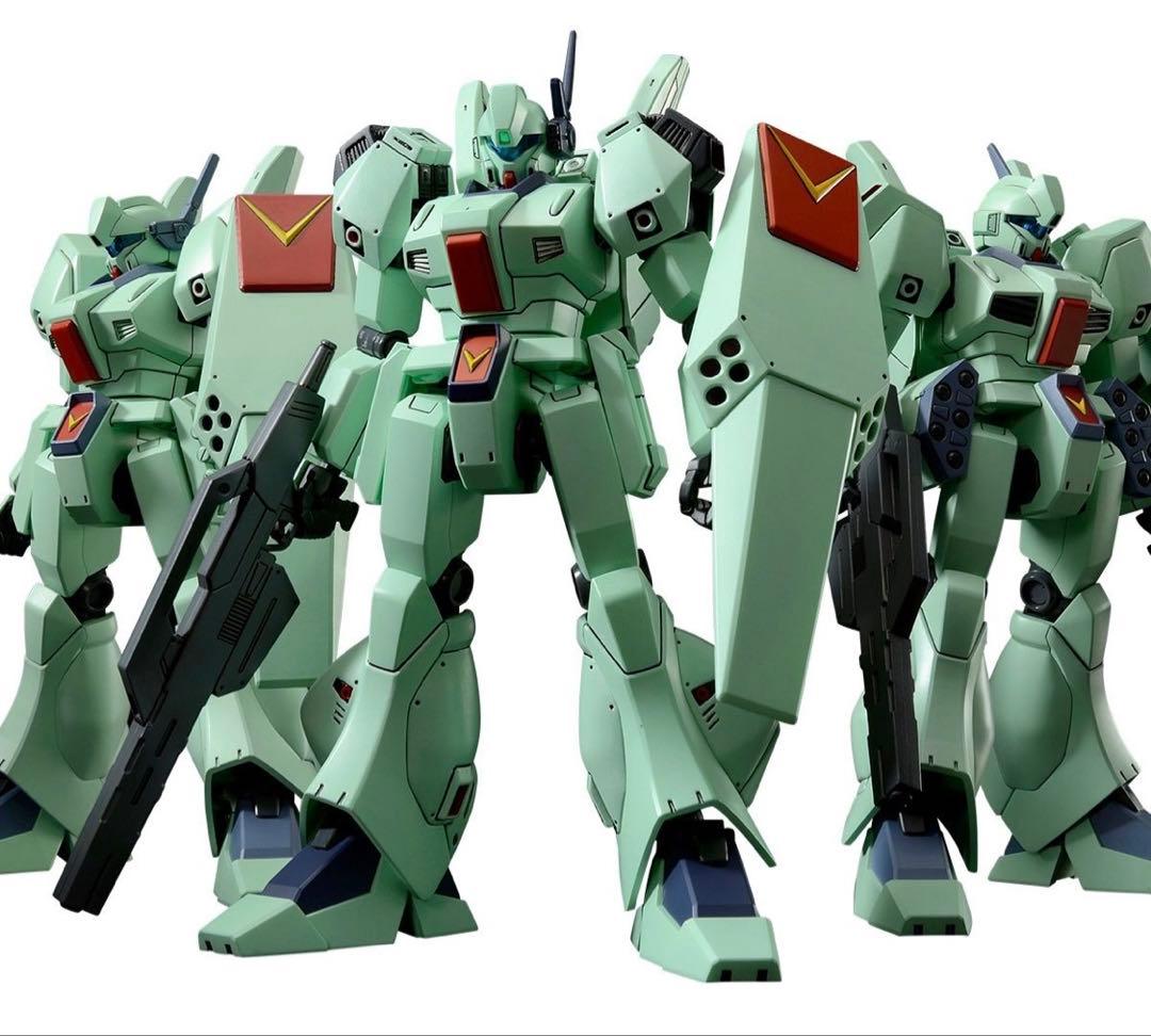 新品『水転写式デカール付属』ＨＧ 1/144 ジェガンＦ９１Ｖｅｒ.３機セット