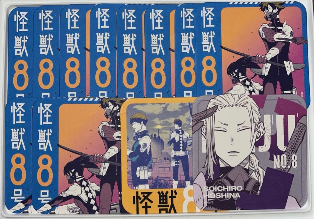 怪獣8号 保科宗四郎 缶バッジ アクリルブロック アートコースター 色紙