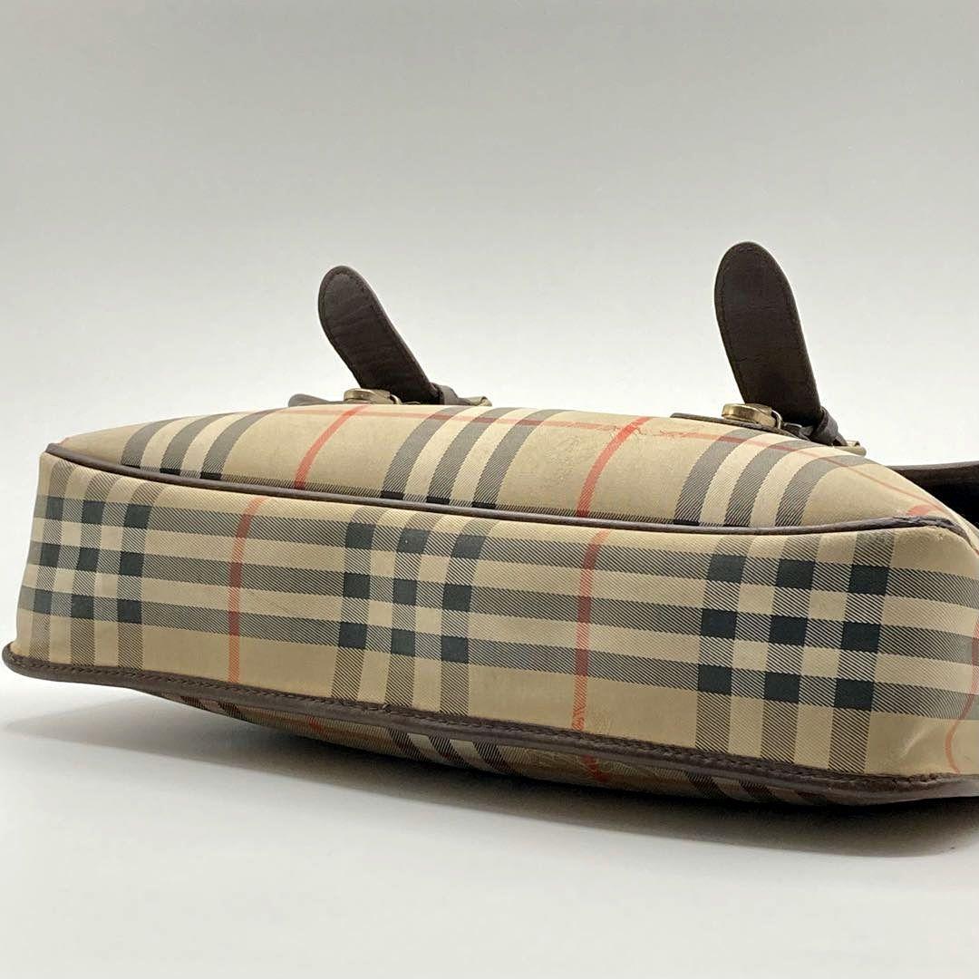 バーバリー ノバチェック 2way ビジネスバッグ ブリーフケース ショルダー