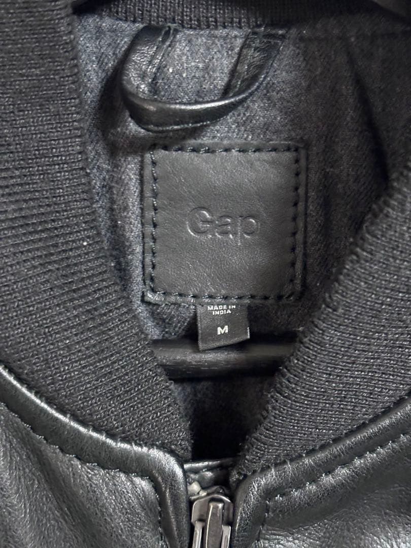 最終値下げ OLDGap00s牛革 シングルライダース ボンバー ジャケット M