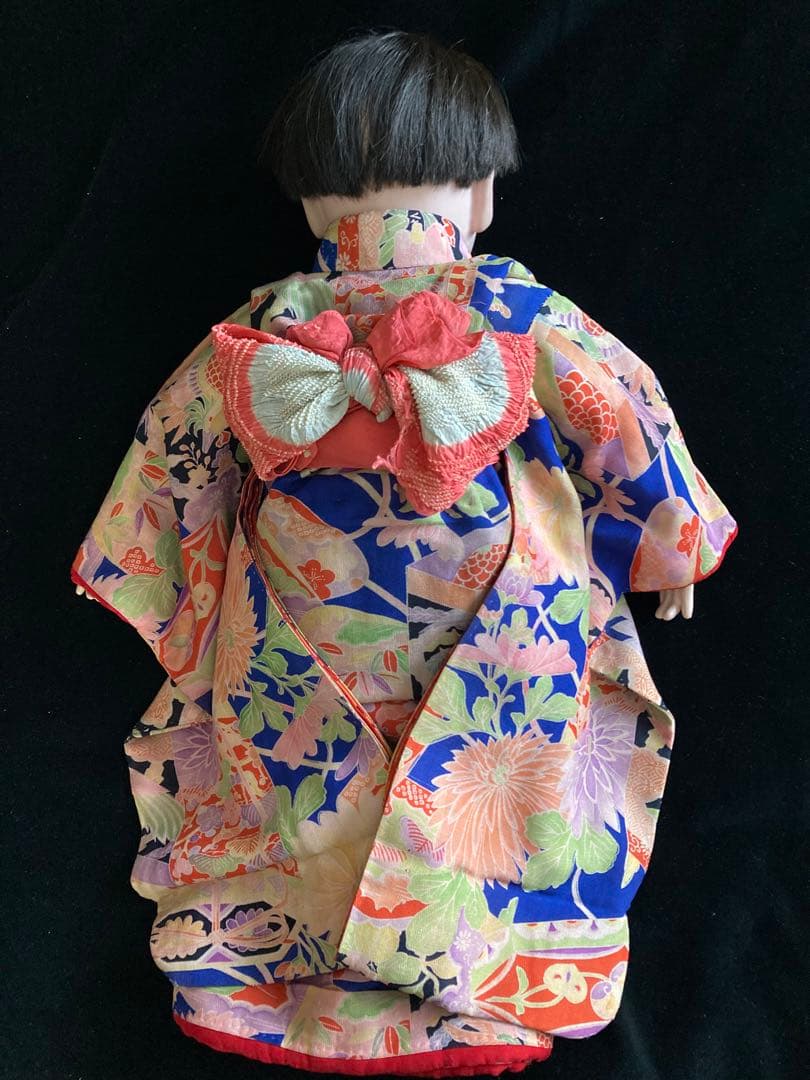 市松人形　抱き人形　明治　丸平　大極上　54㎝　日本人形