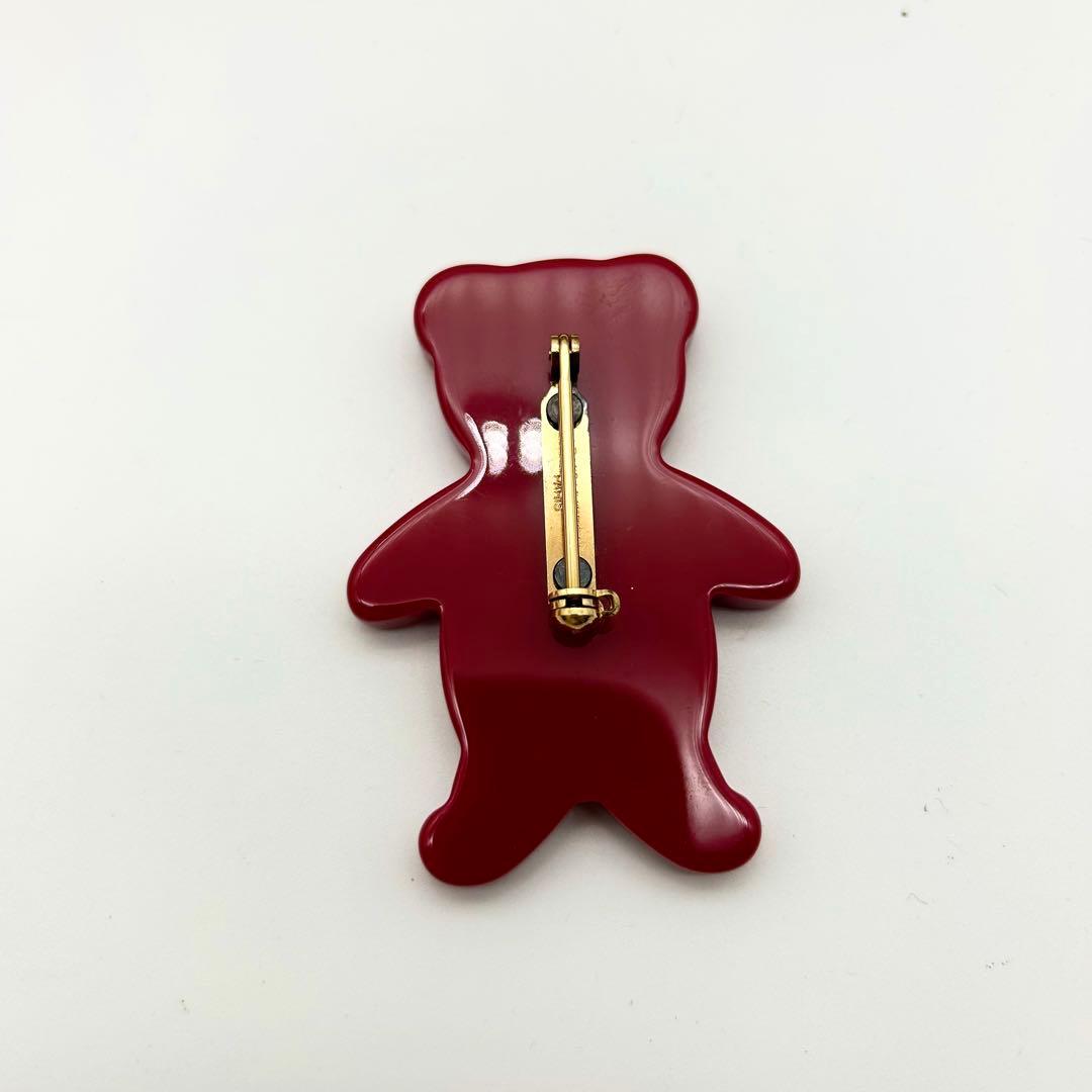 極美品　ルイヴィトン　くま　ベア　ブローチ　モノグラム