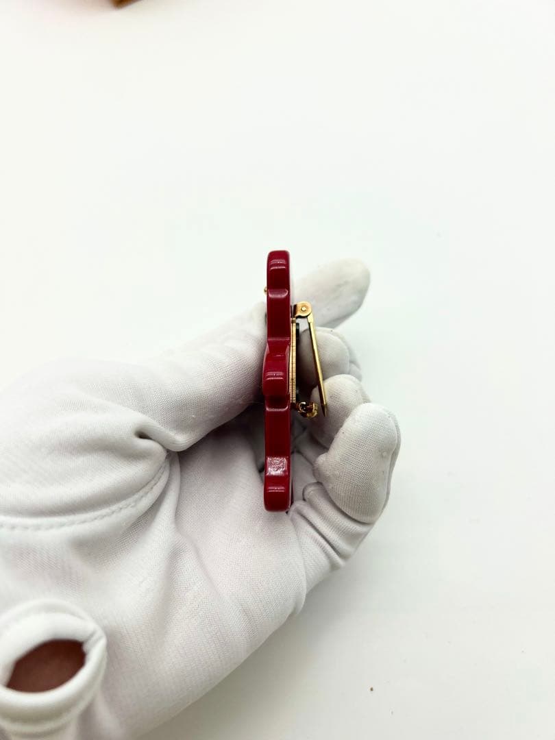 極美品　ルイヴィトン　くま　ベア　ブローチ　モノグラム